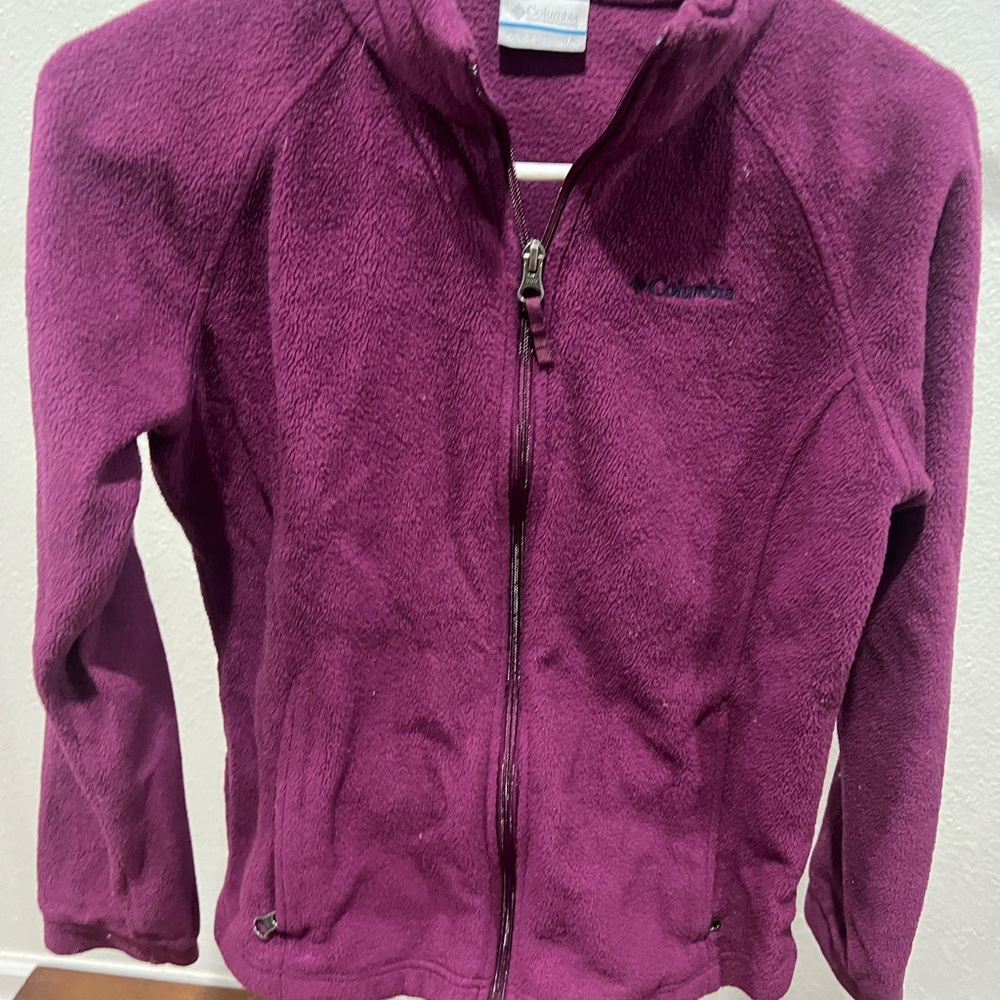 Columbia Kids' Magenta Fleece Hoodie